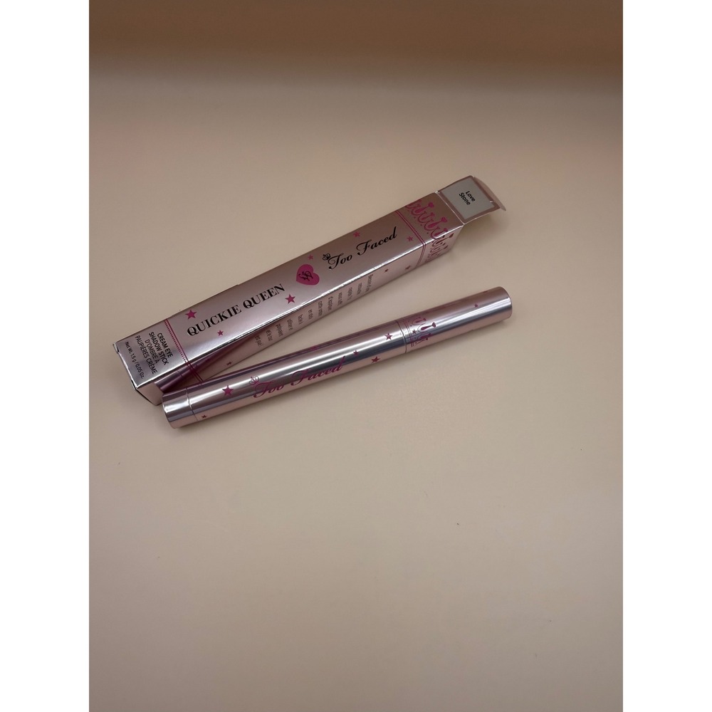 Too Faced Quickie Queen Eye Shadow‎ Stick Love Stone 1.5g Metallic Cream NIB